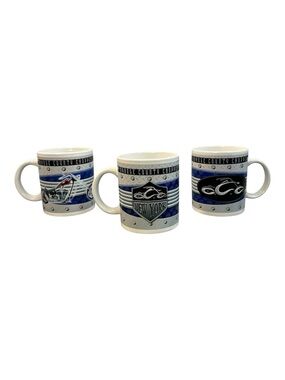 Lot of 3 Orange County Choppers Mugs 2005 OCC New York Houston Harvest 11oz